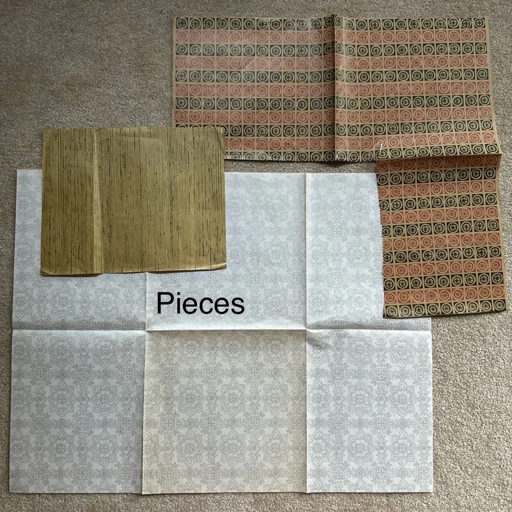 Vtg Lot 28 Full Sheets Wrapping‎ Paper All-Occasion 60's 70's 80's Plus Pieces